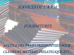 PRESENTATION DE L'A.P.M.